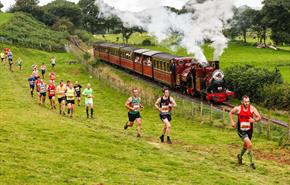 Race the Train competitors
